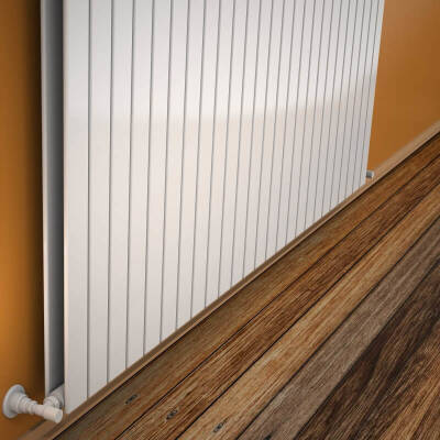 Tip 20V Dekoratif Radyatör 500x1846 Beyaz - 1
