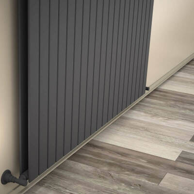 Tip 20V Dekoratif Radyatör 600x1476 Antrasit - 1