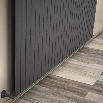 Tip 20V Dekoratif Radyatör 600x2216 Antrasit - 1