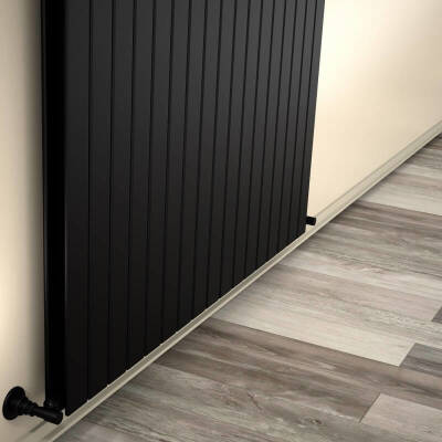 Tip 20V Dekoratif Radyatör 900x1254 Mat Siyah - 1