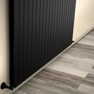 Tip 20V Dekoratif Radyatör 900x1550 Mat Siyah - 1