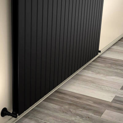Tip 20V Dekoratif Radyatör 900x1698 Mat Siyah - 1