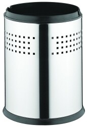 VitrA Arkitekta Parlak Paslanmaz Çelik Kapaksız 5 Litre Çöp Kovası - VİTRA