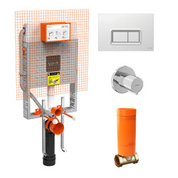 VitrA Asma Klozetler İçin Gömme Rezervuar Seti 800-1868 - VİTRA