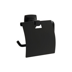 VitrA Base 400 Tuvalet Kağıtlığı, Kapaksız, Siyah - VİTRA