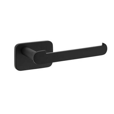 VitrA Base 600 Tuvalet Kağıtlığı, Kapaklı, Siyah - 1
