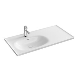 VitrA Equal Beyaz 100 cm Etajerli Lavabo - VİTRA