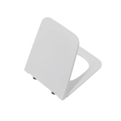 VitrA Equal Beyaz Renk Metal Menteşeli, Üstten Sıkmalı, Klozet Kapağı - 1