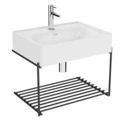 VitrA Equal Lavabo Ünitesi, 60 cm, Raflı - VİTRA