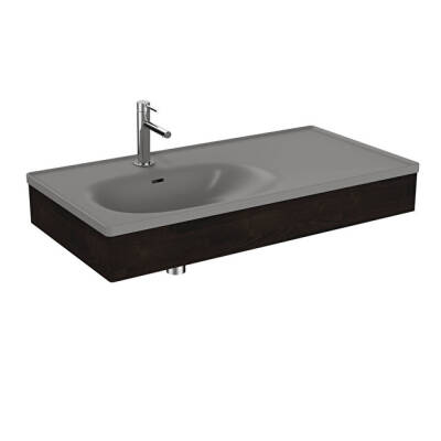 VitrA Equal Lavabo Ünitesi Karaağaç 100 cm - 1