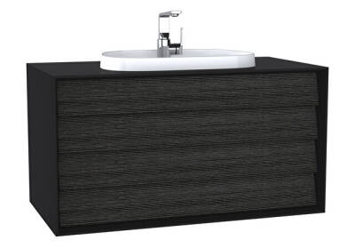 VitrA Frame 100 cm Çift Çekmeceli Lavabo Alt Dolabı - 1