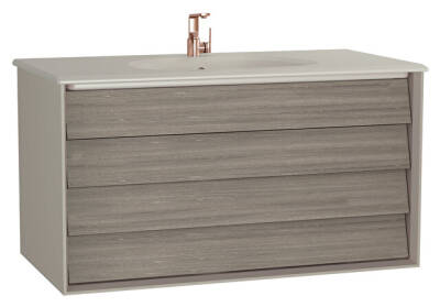 VitrA Frame 100 cm Çift Çekmeceli Lavabo Alt Dolabı - 1