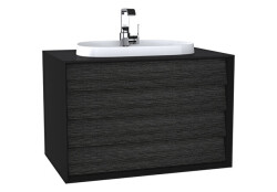 VitrA Frame 80 cm Çift Çekmeceli Lavabo Alt Dolabı - VİTRA
