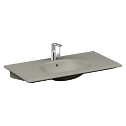 VitrA Frame Mat Bej 100 cm Etajerli Lavabo - VİTRA