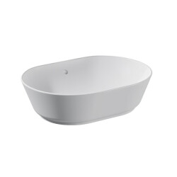 VitrA Geo Oval Çanak Lavabo Beyaz, 55 cm - VİTRA