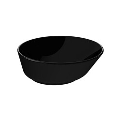 VitrA Geo Yuvarlak Çanak Lavabo Siyah, 38 cm - VİTRA
