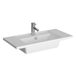 VitrA Integra Dar Etajerli Lavabo Parlak Beyaz, 80 cm - VİTRA