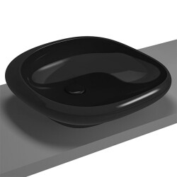 VitrA İstanbul 54 cm Çanak Lavabo Siyah - VİTRA