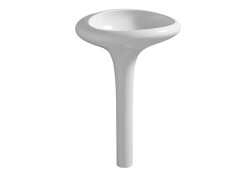 VitrA İstanbul 60 cm Beyaz Entegre Lavabo - VİTRA
