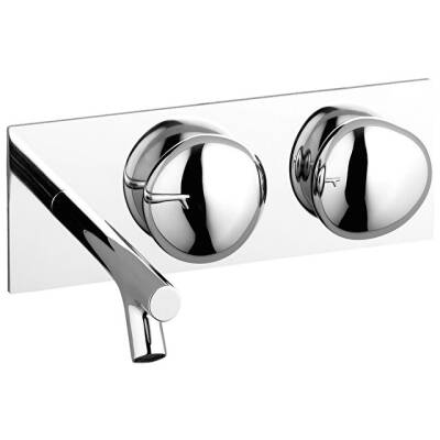 VitrA İstanbul Ankastre Lavabo Bataryası Krom - 1