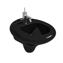 VitrA İstanbul Siyah Asma Bide 52 cm - VİTRA