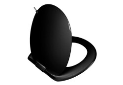 VitrA İstanbul Siyah Yavaş Kapanır Klozet Kapağı - VİTRA