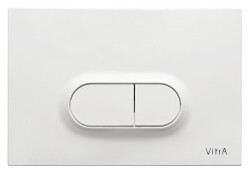 VitrA Loop O Mekanik Beyaz Kumanda Paneli - VİTRA