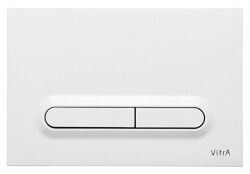 VitrA Loop T Mekanik Beyaz Kumanda Paneli - VİTRA