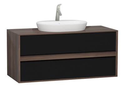VitrA Metropole 120 cm Lavabo Alt Dolabı Erik - 1
