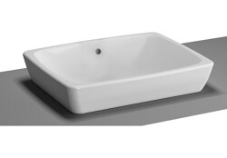 VitrA Metropole 50 cm Beyaz Tezgah Üstü Lavabo - VİTRA