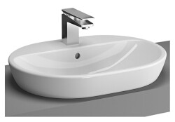 VitrA Metropole 60 cm Armatür Bantlı Oval Çanak Lavabo - VİTRA