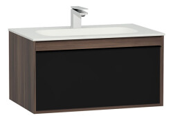 VitrA Metropole 80 cm Lavabo Alt Dolabı Erik - GROHE