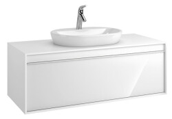 VitrA Metropole Lavabo Dolabı, 120 cm, Parlak Beyaz - GROHE