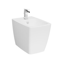 VitrA Metropole Mat Beyaz Duvara Tam Dayalı Yerden Bide, 54 cm - VİTRA