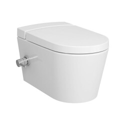 VitrA Nest Rim-ex Deterjan Hazneli Termostatik Entegre Asma Klozet, 57 cm - VİTRA