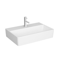 VitrA Nuo Dikdörtgen Dar Lavabo Beyaz, 60 cm - VİTRA