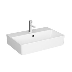 VitrA Nuo Dikdörtgen Dar Lavabo Beyaz, 60 cm - VİTRA