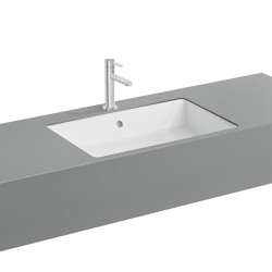 VitrA Nuo Dikdörtgen Tezgah Altı Lavabo Beyaz, 60 cm - VİTRA