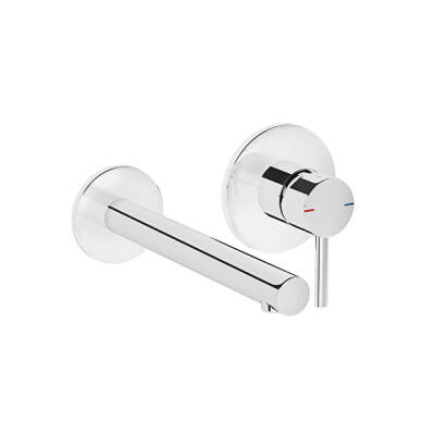 VitrA Origin Çift Rozetli Ankastre Lavabo Bataryası Sıva Üstü Grubu - 1
