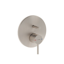 VitrA Origin Fırçalı Nikel Ankastre Banyo Bataryası Sıva Üstü Grubu (Minibox) - VİTRA