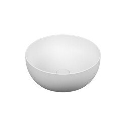 VitrA Outline 40 cm Mat Beyaz Yuvarlak Lavabo - VİTRA