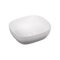 VitrA Outline 48 cm Mat Beyaz Kare Lavabo - VİTRA