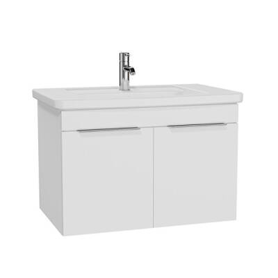 VitrA Quadrum 80 cm Lavabo Alt Dolabı - 1
