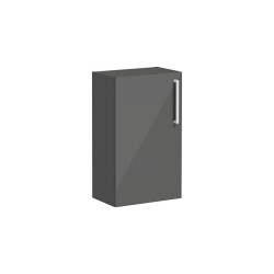 VitrA Root 40 cm Dar Parlak Antrasit Sol Alt Ünite - VİTRA