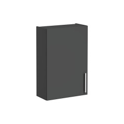 VitrA Root 55 cm Dar Mat Fırtına Gri Sol Üst Ünite - VİTRA