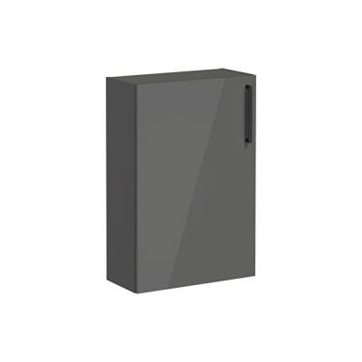 VitrA Root 55 cm Dar Parlak Antrasit Sol Alt Ünite - 1