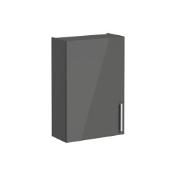 VitrA Root 55 cm Dar Parlak Antrasit Sol Üst Ünite - VİTRA