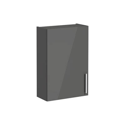 VitrA Root 55 cm Dar Parlak Antrasit Sol Üst Ünite - 1
