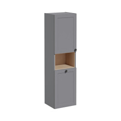 VitrA Root Classic Boy Dolabı, 40 cm, Mat Gri - VİTRA