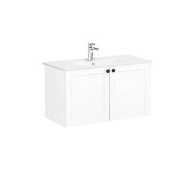 VitrA Root Classic Lavabo Dolabı, 100 cm, Mat Beyaz - 1